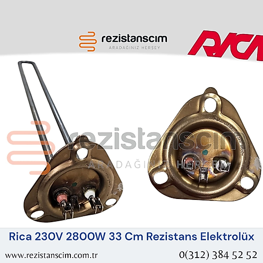 Rica 230v 2800 Watt 33 Cm Rezistans Elektrolüx Boiler
