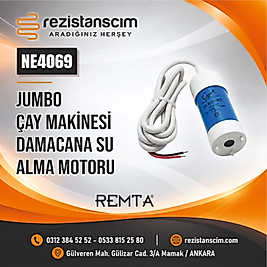 JUMBO ÇAY MAKİNESİ DAMACANA SU ALMA MOTORU