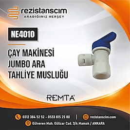 JUMBO ÇAY MAKİNESİ REMTA ARKA TAHLİYE MUSLUĞU