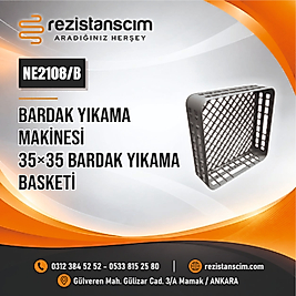 35×35 BARDAK YIKAMA BASKETİ BARDAK YIKAMA MAKİNASI