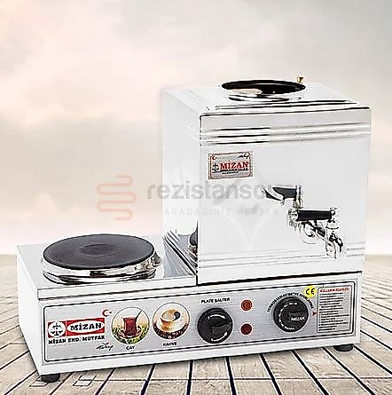 MİZAN 15 LİK KAYNAKLI 304 PLEYT OCAKLI ÇEVİRMELİ MUSLUKLU