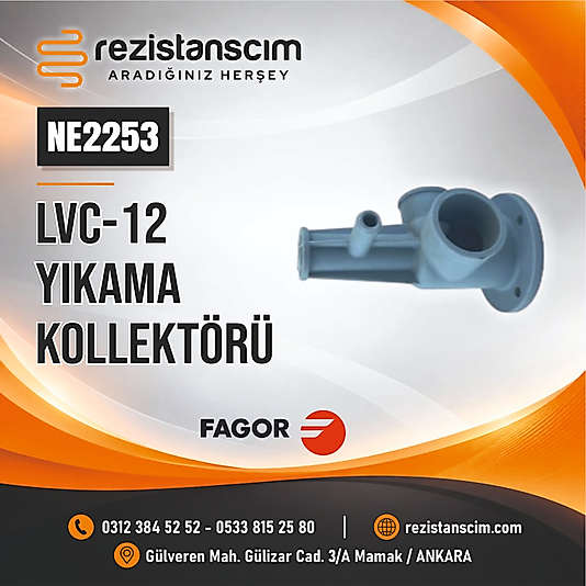Fagor Bardak Yıkama Makinesi Yıkama Göbeği Alt Tutucu LVC-12 Model