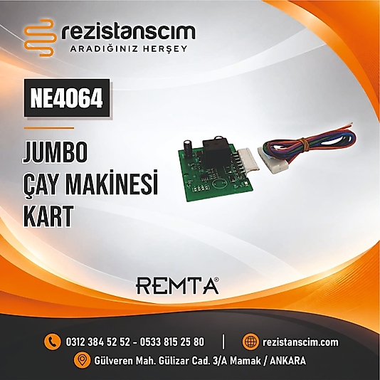 JUMBO ÇAY MAKİNESİ KART
