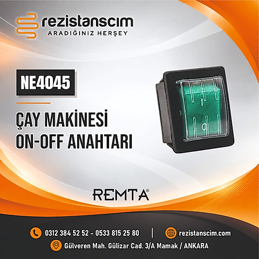 ÇAY MAKİNESİ ON-OFF ANAHTARI