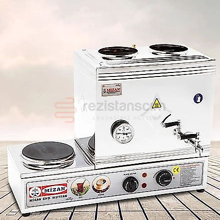 MİZAN 40 LIK 304 KAYNAKLI PLEYT OCAKLI ÇEVİRMELİ MUSLUKLU