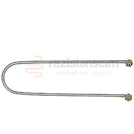 U Tipi Benmari Rezistans 50Cm 1000Watt Kıvrık (Eğri)
