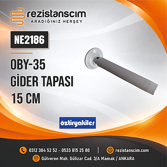 OBY-35 GİDER TAPASI 15CM