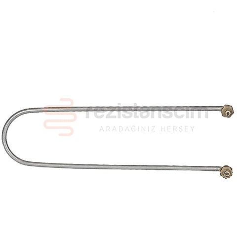 U Tipi Benmari Rezistans 45Cm 1500Watt Kıvrık (Eğri)