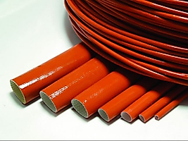 10mm H Class Silikon İzoleli Cam Elyaf Makaron - 1 Metre