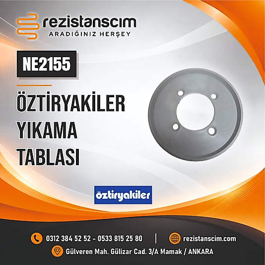 ÖZTİRYAKİLER YIKAMA TABLASI