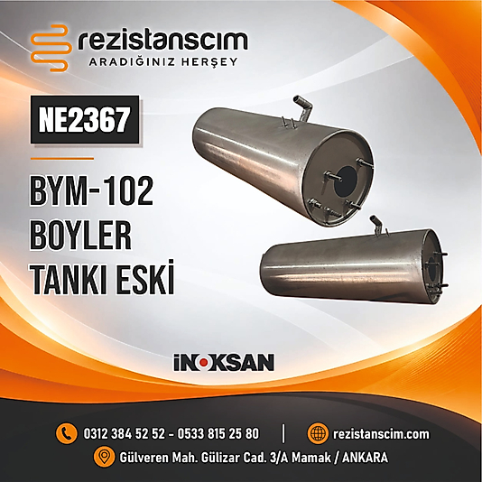 İNOKSAN BYM-102 BOYLER TANKI ESKİ