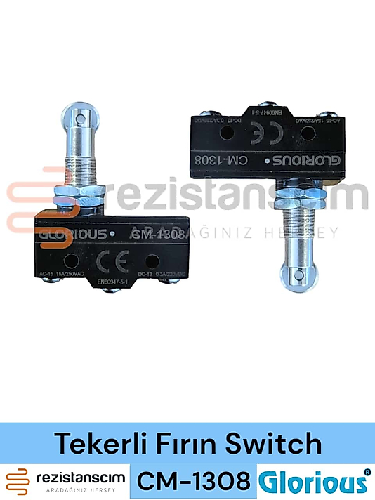Tekerli Fırın Kapı Switch