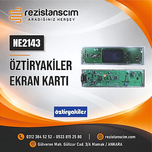 ÖZTİRYAKİLER EKRAN KARTI