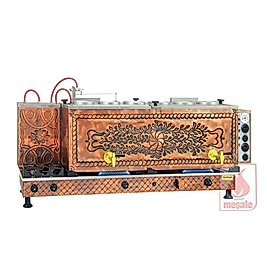 Meşale Antik Turbo Max Çay Kazanı, Full Otomatik, 6 Demlikli