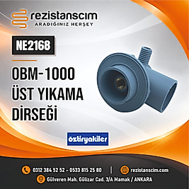 ÖZTİ - OBM-1000 ÜST YIKAMA DİRSEĞİ ESKİ MODEL