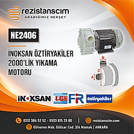 İNOKSAN ÖZTİRYAKİLER 2000'LİK YIKAMA MOTORU
