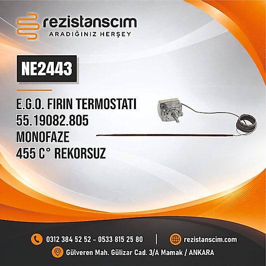 E.G.O. FIRIN TERMOSTATI