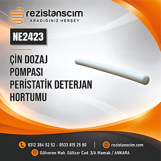 ÇİN DOZAJ POMPASI PERİSTATİK DETERJAN HORTUMU