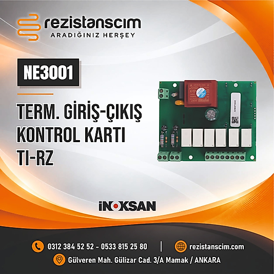 FIRIN TERM.GİRİŞ-ÇIKIŞ KONRTOL KARTI  TI-RZ