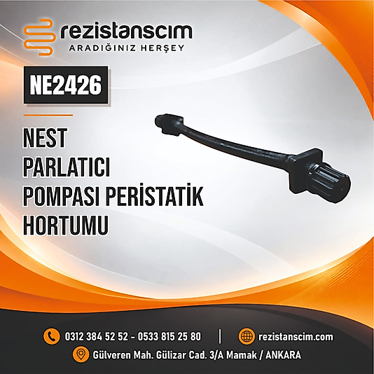NEST PARLATICI POMPASI PERİSTATİK HORTUMU
