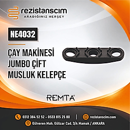JUMBO ÇAY MAKİNESİ ÇİFT MUSLUK KELEPÇE