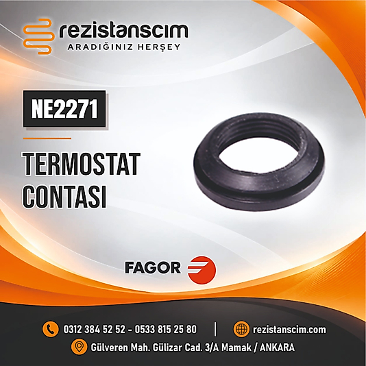 Fagor Bulaşık Makinesi Termostat Contası ORJİNAL ÜRÜN