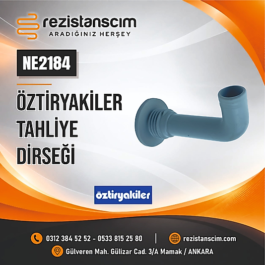 TAHLİYE DİRSEĞİ