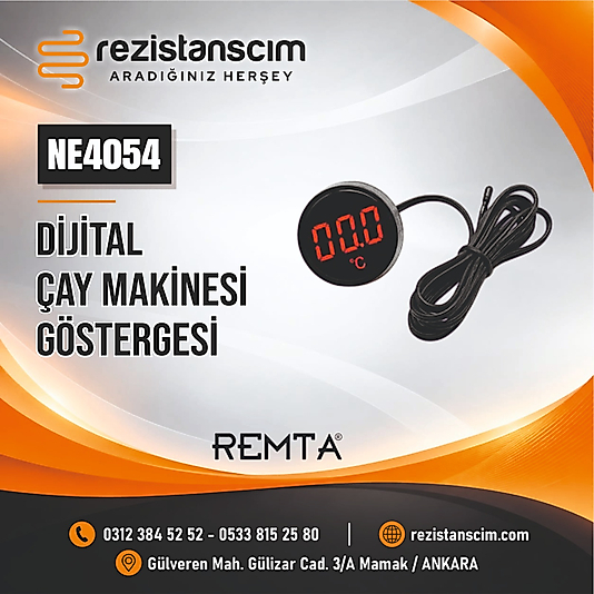 DİJİTAL ÇAY MAKİNESİ GÖSTERGESİ