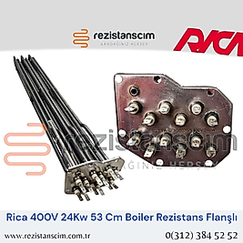 Rica 400v 24000 Watt 53 Cm Boiler Flanşlı Rezistans