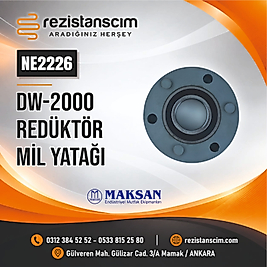 DW-2000 REDÜKTÖR MİL YATAĞI