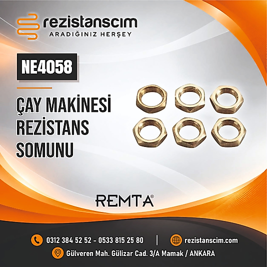 ÇAY MAKİNESİ REZİSTANS SOMUNU