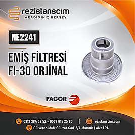 Fagor Bulaşık Makinesi Tahliye Gider Filtre FI-30 Model Orjinal