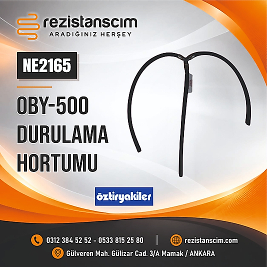ÖZTİRYAKİLER-OBY-500  DURULAMA HORTUMU