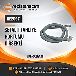 SETALTI TAHLİYE HORTUMU DİRSEKLİ