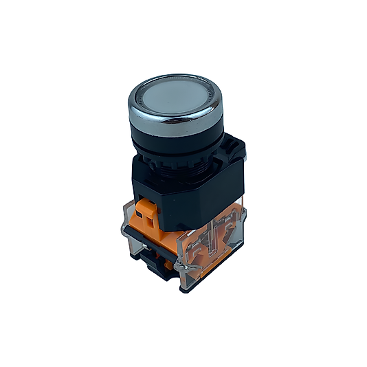 Kalıcı Yuvarlak Buton NO+Nc Çift Kontak