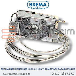 Buz Makinesi K50 L3121 Termostat 2 Bacaklı 3744125