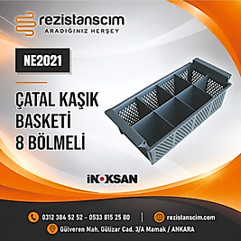 ÇATAL KAŞIK BASKETİ 8 BÖLMELİ
