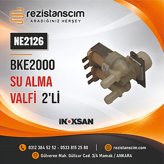 SU ALMA VALFİ 2'Lİ