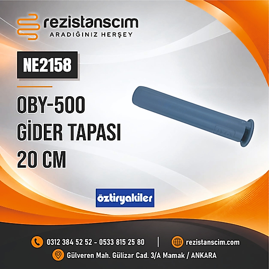 ÖZTİRYAKİLER - OBY-500BARDAK MAKİNESİ GİDER TAPASI KISA