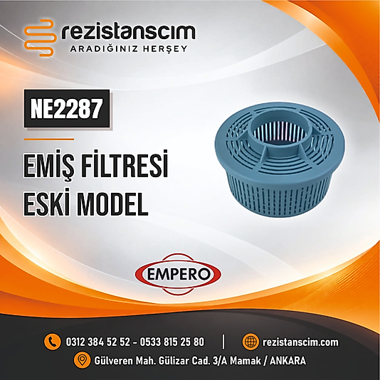 EMPERO 500-1000  EMİŞ FİLTRESİ