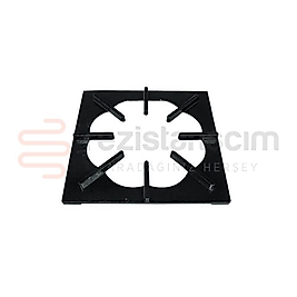 Endüstriyel Mutfak Kuzine Döküm Ocak Üstü - Papatya 60x60 Cm