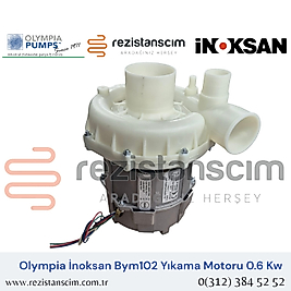 Olympia İnoksan Bym102 Bulaşık Yıkama Makinesi Motoru 0,6 Kw