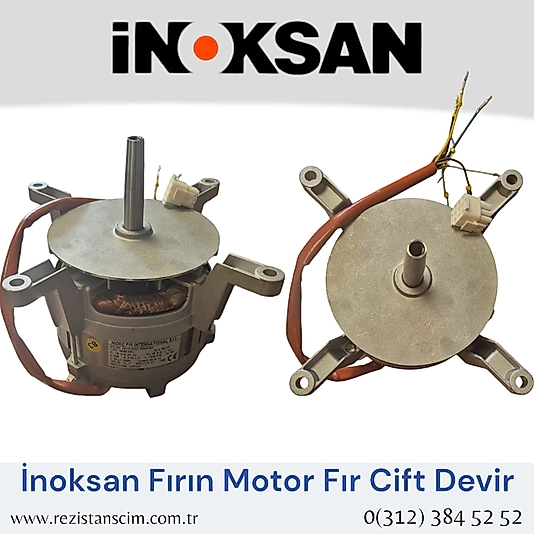 Fır Çift Devir Fırın Motor İTaly