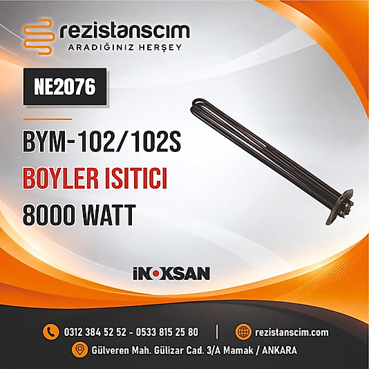 BOYLER ISITICI 8000W BYM-102/102S