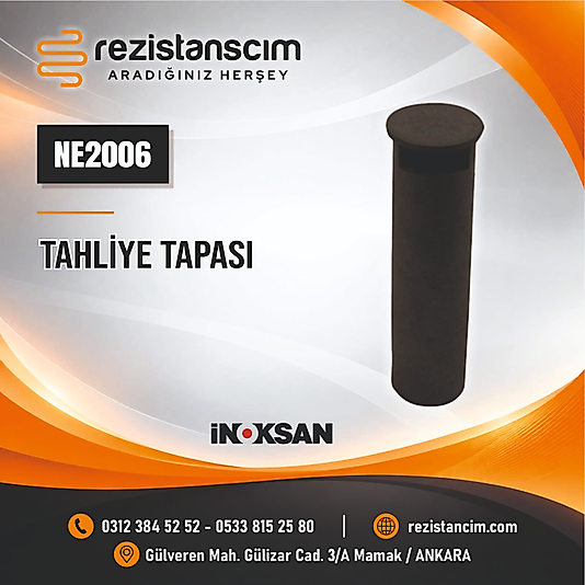 TAHLİYE TAPASI