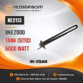 TANK ISITICI 6000 WATT BKE 2000