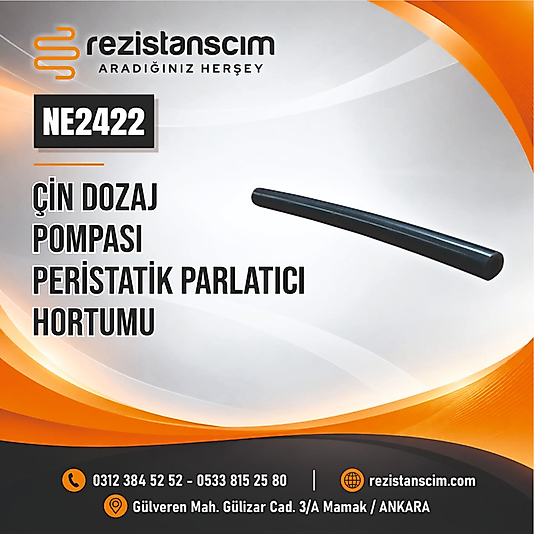 ÇİN DOZAJ POMPASI PERİSTATİK PARLATICI HORTUMU