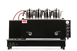 Tiryaki 4 Demlikli Full Otomatik Çay Kazanı (Siyahmat)