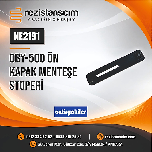 OBY-500 ÖN KAPAK MENTEŞE STOPERİ