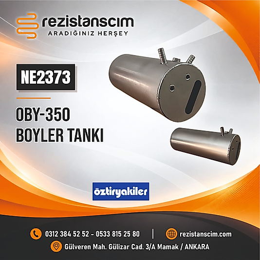 ÖZTİRYAKİLER OBY-350 BOYLER TANKI